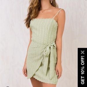 Princess Polly Wrap Mini Dress